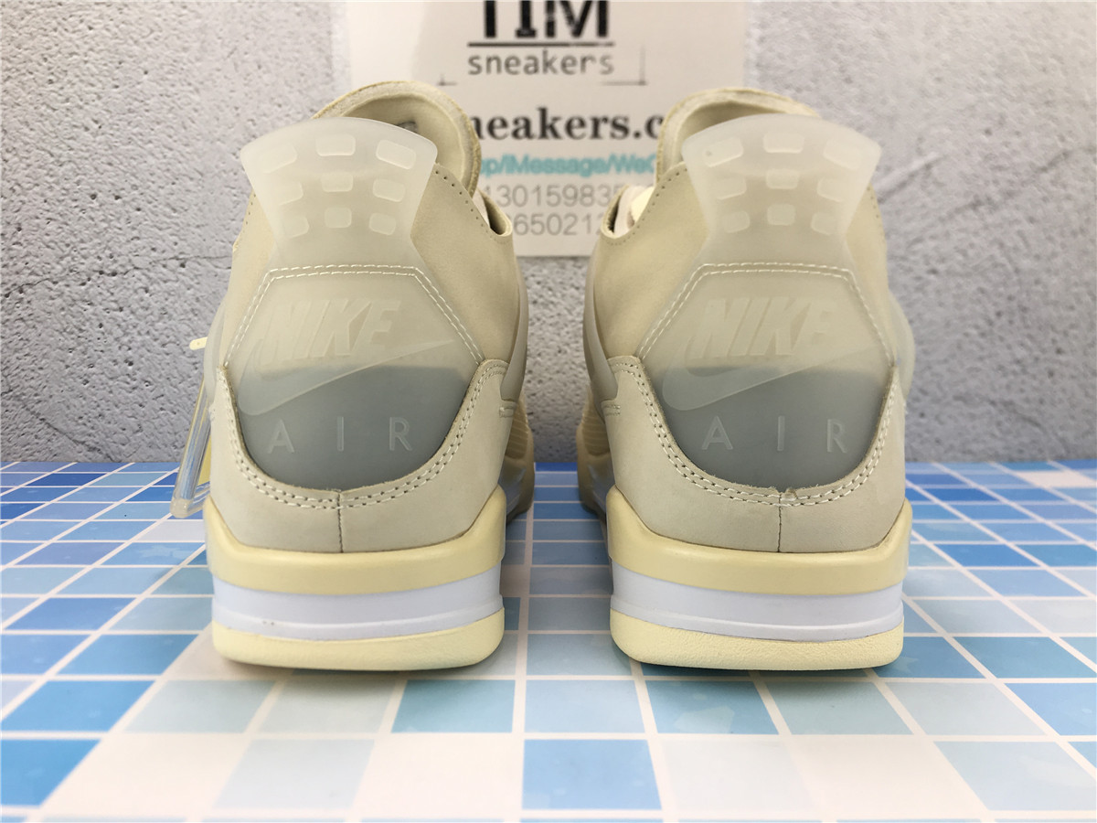 GX batch Off-White x Wmns Air Jordan 4 SP Sail CV9388-100